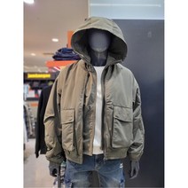 [W몰 잠뱅이] 남녀공용 탈부착 오버핏 후드점퍼 AM3WWU699