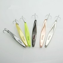 얼음낚시대 송어얼음 척포 참돔 제주갑오징어 쭈갑대주꾸미 펜 선상카고 낚시대 YAPADA Jigging 501 Fish wobblers 10g-25g Metal Jig Multico, [18] Chrome 25g