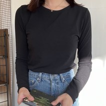 커밍투유 겨울 기모 티셔츠