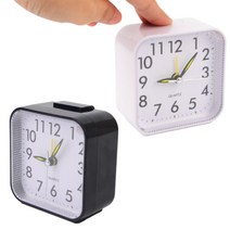 건전지 탁상시계 레트로 아날로그 엔틱 야광 무소음 무선탁상시계, 2. (화이트)