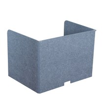 압축펠트 방음칸막이 책상칸막이 파티션 가림막 소음방지 방음 집중력 초경량 독서실 몰입 비대면 인테리어 사무실칸막이, 녹색