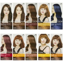 꽃을든남자 크리닉 칼라 염색약 소망화장품 염모제, N7커피브라운