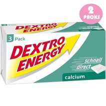 Dextro Energy 덱스트로에너지 [독일발송] 칼슘 멀티팩 포도당캔디 8개입 3팩 2박스
