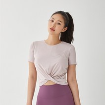 에크레아 ASKIN 기능성 꼬임 크랍 반팔티