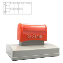 [대형 스탬프 판매 No.1] 고무인닷컴 주문제작 고급 만년스탬프 103X53mm 스템프 대형 만들기 명판 도장 디자인 홍보용 로고 스탬프 도장, 검정