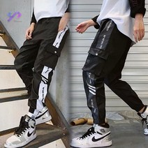 와이제이 조거바지 소프트밴딩 스판조거팬츠 2컬러 남자조거바지 카고조거바지 빅사이즈6XL까지 YJK087