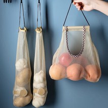 없음 다용도 양파망 야채망 그물망~마늘 감자 고구마 매쉬 주머니, 양파망 주머니타입(3a16a), 1개