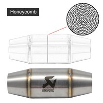 Alconstar 바이크 오토바이 35mm 배기 파이프 머플러 촉매 확장 챔버 부품 CRF RMZ DRZ KT YZF KXF WRF WR YZ, [15] Model B - AK-002