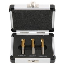 3pcs hss co 코발트 스폿 용접 커터 키트 티타늄 스폿 용접 커터 드릴 비트 세트 자동차 판금 작업용 솔더 도구, 3개