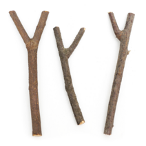 나무조각 천연나무공예 조각 만들기모음, 01 Y형_10입봉