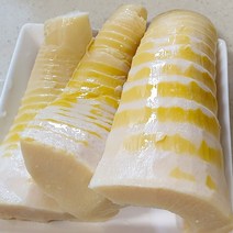 [청솔농장]백운산에서 자란 자연산 햇죽순 삶은 죽순, 1kg