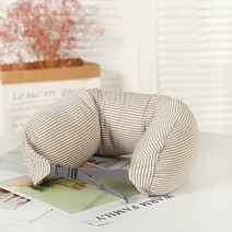 ROGBID 일본과 한국 새로운 경량 U 자형 베개 면화 항공기 베개 패션 크리 에이 티브 여행 베개 목 베개 허리 베개 공장 도매, 녹색, {