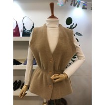 [레코브] 플레어 퍼 베스트 LC31C1KV902X