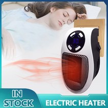 가정용 미니 벽난로 전기 온풍기 사무실 캠핑 히터팬 소형 usb 충전식 원룸 열풍기 500w 미니 전기 히터 플러그 인 벽 히터 룸 난방 스토브 겨울 가정용 라디에이터 원격, 우리 원격 제어