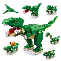 [알꿀밤-레고호환블럭-팩] E레고호환 1000pcs 블럭세트 팩 시리즈E, E티라노 공룡 세트 팩E