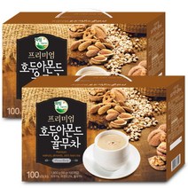 파밍 프리미엄 호두아몬드 율무차 100Tx2개, 1800g, 1세트