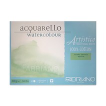 파브리아노 뉴아띠스티코 스케치북 455 x 610mm 300g 10매 백색 황목