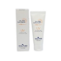 에끌라두 오일 프리 선 크림 SPF50+ PA++++, 70g, 5개