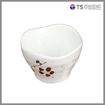 [돌산멜라민] 살구 골든후식볼 - 볼 대접 공기 (식당용 업소용), 골든후식볼 (DS-6240), 1개