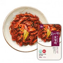 꾸봐꾸어 매운오징어 300g 간편조리 반찬 술안주 밀키트, 단품