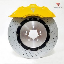 스톨츠 8P 브레이크 FEX6 튜닝인증 디스크405, 실버, 전륜 405MM