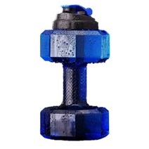 헬스 피트니스 운동 물통 덤벨, 블루, 2.6L