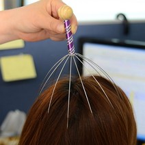 두피 머리 애견 마사지기 지압기, 기본