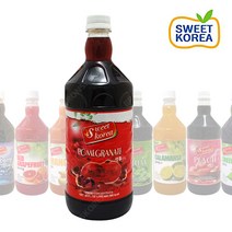 스위트코리아 석류 1000ml 1개/액상음료 과일음료 원액