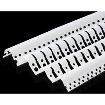 코너비드 도배몰딩 인코너 PVC각대 라운드 자유각, 큰 원 2.4m 1개 (날개형)