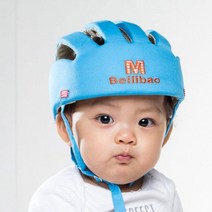 베일리바오 아기머리보호대 아기헬맷 유아머리보호대 머리보호대, 블루