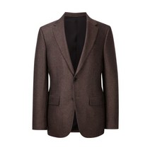 [질스튜어트 뉴욕 남성] [[22FW]] JNJA2D603W3 [PIACENZA] 다크브라운 캐시미어실크 조직감 자켓