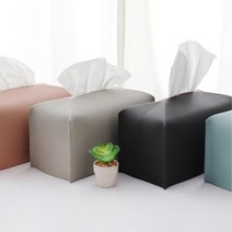 신혼 거실 안방 롤휴지 사각 커버 케이스 사장실 협탁 회의실 핸드타올, 스퀘어핑크