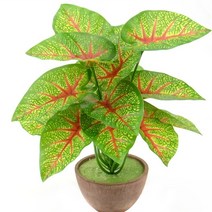 조립식온실 베란다비닐하우스 농자재 18 머리/꽃다발 인공 팜 Monstera 홈 정원에 대 한 화분 거실 파티, 02 2