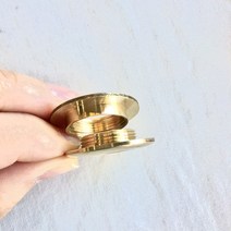 나사형 아일렛 1쌍(낱개) / 5size / 스크류 뜨개질 가방 부자재 아일렛 도구필요없는, 16mm