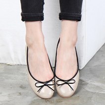 에이치플러스몰 여성단화 리본 플랫슈즈