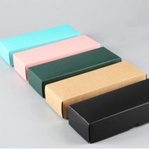 애셜 종이 포장 케이스 장갑 양말 넥타이 선물상자 답례품용 단체선물, 블루