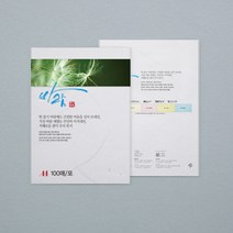 바람지 A4 80g 100매포 5종, 05노란색