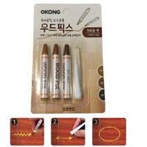 원목마루 가구목재 흠집 보수제 우드픽스 흠집수리 간단보수 기스보수, 어두운색, 어두운색