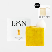아이온 카렌듈라 클렌징 고체 비누바 천연비누 거품망 사은품 증정, 1개