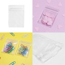 LUCK PVC 지퍼백 5X7CM PVC지퍼백 커피봉투 원두봉투