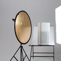 야외 스튜디오 110cm 빛 반사판 휴대용 라운드 접이식 반사판-72394EA, 본상품선택, 본상품선택