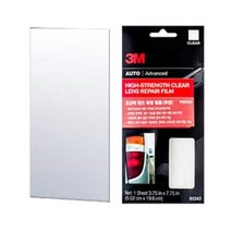 정품 3M 강력 차량 복원필름 투명 깨진헤드라이트 차량라이트복원 전조등복원 주차등, 1개