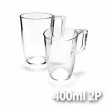 프랑스 루미낙 내열강화유리 티머그 400ml 2P, 쿠팡 1 본상품선택, 쿠팡 1 본상품선택