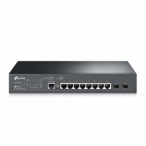 TP-Link TL-SG3210 v3 | 8 포트 기가비트 스위치 2 SFP 슬롯 | Omada SDN 통합 | L2+ 스마트 관리 | IPv6 | 정적 라우팅 | L2/L3/L, 8 Port + 2 SFP Slots