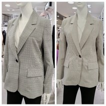 꾸즈 nc중앙로 체크테일러싱글자켓 CP235J1