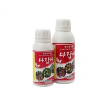 유황비료 다잡아 비료 300ml 500ml 병충해관리 흰가루병 곰팡이병 탄저병 노균병 고추, 다잡아 500ml