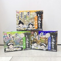 일본 온천여행 기분 약용입욕제 3종류 4종 25g 씩 3포 12개입 택1, 2. 그린컬러 패캐지