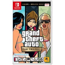 닌텐도스위치 GTA트릴로지 한글판 새제품(비닐개봉시반품불가), 단품(비닐개봉시반품불가)
