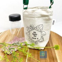 TD 캔버스 에코 텀블러 보냉 백 가방 물병 350ml 만들기 취미 키트 미술 재료 DIY, 3. 네버 선인장