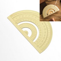 황동 각도기 초등컴퍼스 대형컴퍼스